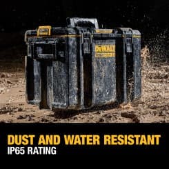 DUST AND WATER RESISTANT
